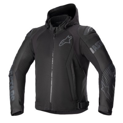 ALPINESTARS - Bunda ZACA AIR WATERPROOF, (čierna/čierna, veľ. 2XL)