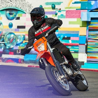 ALPINESTARS - Bunda SMX AIR, (čierna/červená fluo, veľ. 3XL)