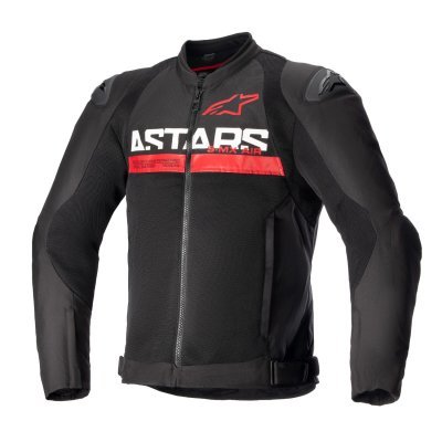 ALPINESTARS - Bunda SMX AIR, (čierna/červená fluo, veľ. 2XL)