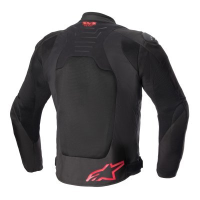 ALPINESTARS - Bunda SMX AIR, (čierna/červená fluo, veľ. 2XL)