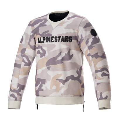 ALPINESTARS - Bunda LEGIT CREW FLEECE, (svetlo šedá camo, veľ. XL)