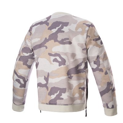 ALPINESTARS - Bunda LEGIT CREW FLEECE, (svetlo šedá camo, veľ. XL)