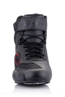 ALPINESTARS - Topánky FASTER-3 RIDEKNIT, (čierna/tmavo sivá/červená, veľ. 45.5)