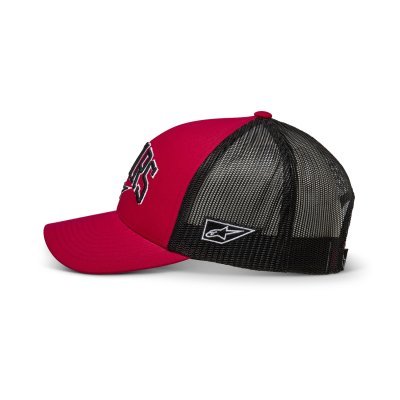 ALPINESTARS - šiltovka DUNKER TRUCKER, (červená/čierna)