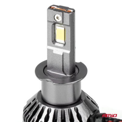 AMiO - LED žiarovky hlavného svietenia HP Full Canbus H3 12V 24v 6500k