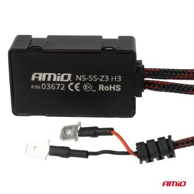 AMiO - LED žiarovky hlavného svietenia HP Full Canbus H3 12V 24v 6500k