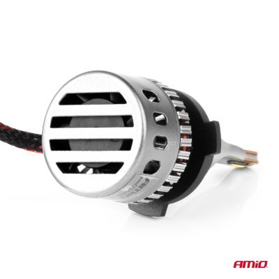 AMiO - LED žiarovky hlavného svietenia K3 HB4 9006 12V 6000K canbus