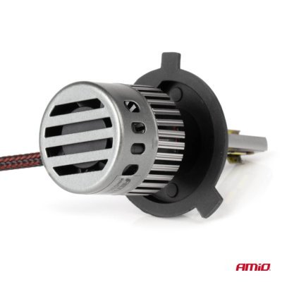 AMiO - LED žiarovky hlavného svietenia K3 H4/H19 12V 6000K canbus