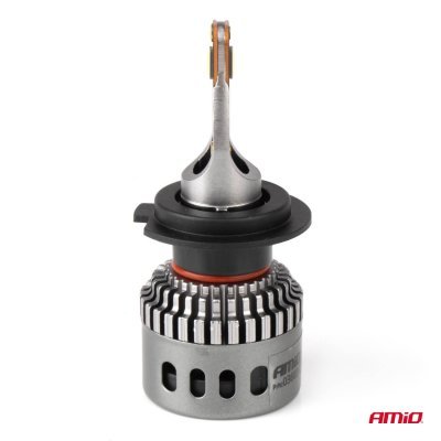AMiO - LED žiarovky hlavného svietenia K3 H7 12V 6000K canbus
