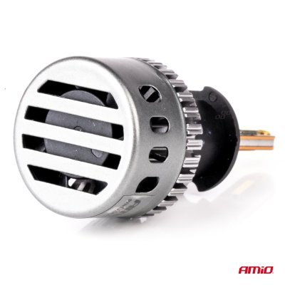 AMiO - LED žiarovky hlavného svietenia K3 H3 12V 6000K canbus