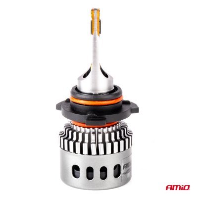AMiO - LED žiarovky hlavného svietenia K3 HB3/HIR1 9011/H10 12V 6000K canbus