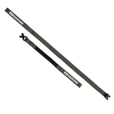 OXFORD - batožinové popruhy Atlas B-Clip, 2 ks, (zelená, 17mm x 2m)