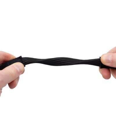 OXFORD - batožinové popruhy Atlas B-Clip, 2 ks, (čierna, 17mm x 1,2m)