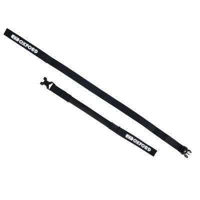 OXFORD - batožinové popruhy Atlas B-Clip, 2 ks, (čierna, 17mm x 1,2m)