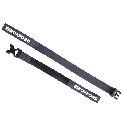 OXFORD - batožinové popruhy Atlas B-Clip, 2 ks, (sivá, 26mm x 1,2m)