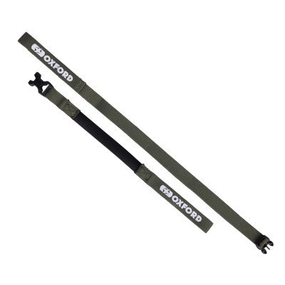 OXFORD - batožinové popruhy Atlas B-Clip, 2 ks, (zelená, 17mm x 1,2m)