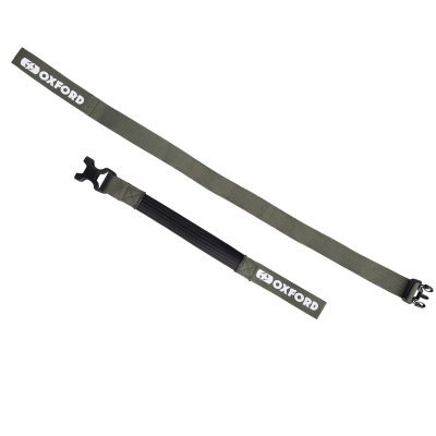 OXFORD - batožinové popruhy Atlas B-Clip, 2 ks, (zelená, 26mm x 2m)