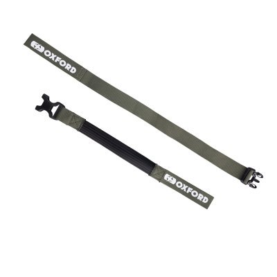 OXFORD - batožinové popruhy Atlas B-Clip, 2 ks, (zelená, 26mm x 1,2m)
