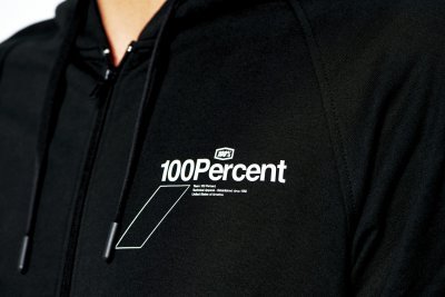 100% - mikina FALTA, (čierna, veľ. S)