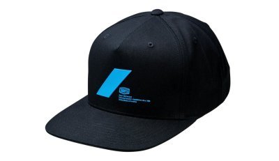 100% - šiltovka FORWARD Snapback, (čierna)