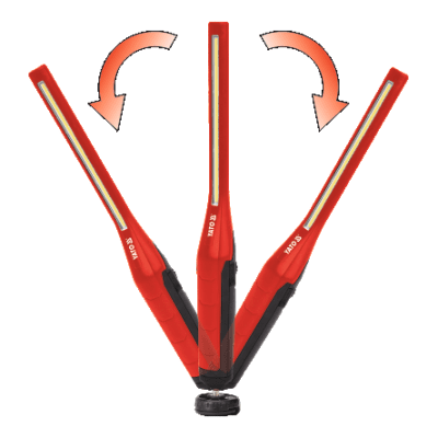 Yato - Dielenská lampa 7W COB, 600lm + 120lm