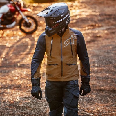 ALPINESTARS - Bunda HYDE XT DRYSTAR XF, (piesková/čierna, veľ. XL)