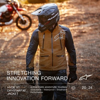 ALPINESTARS - Bunda HYDE XT DRYSTAR XF, (piesková/čierna, veľ. XL)