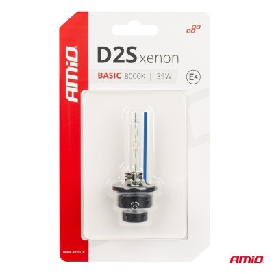 AMiO - Xenónová výbojka D2S 35W 8000K BASIC blister