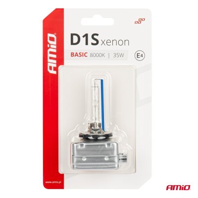 AMiO - Xenónová výbojka D1S 35W 8000K BASIC blister