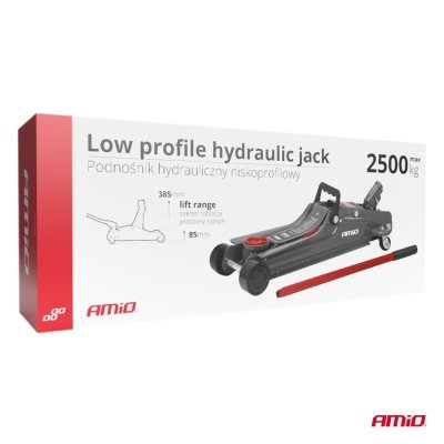 AMiO - Hydraulický zdvihák nízkoprofilový 2,5T CE TUV