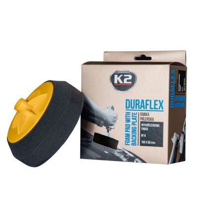 K2 - Leštiaca špongia (dokončovacia) DURAFLEX BLACK M14, 150mm