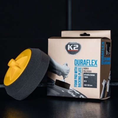 K2 - Leštiaca špongia (dokončovacia) DURAFLEX BLACK M14, 150mm