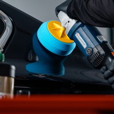 K2 - Leštiaca špongia DURAFLEX blue M14 150mm