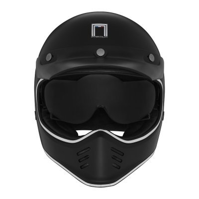 NOX PREMIUM - prilba SEVENTY II, (čierna matná, veľ. S)