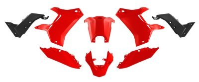 sada plastů YAMAHA Tenere, RTECH (červeno-černá, 5 dílů)
