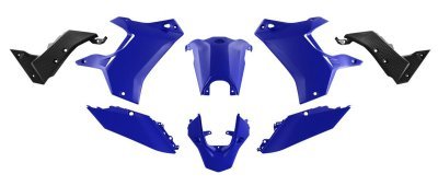 sada plastů YAMAHA Tenere, RTECH (modro-černá, 5 dílů)