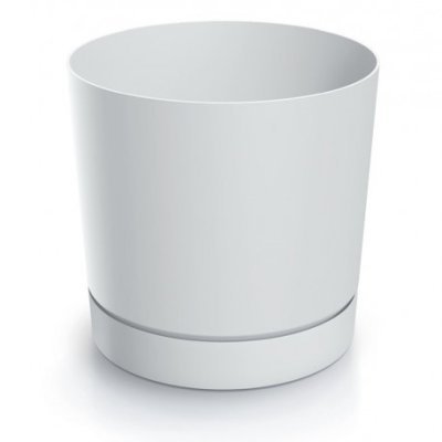 Kvetináč TUBO P biely 23,9cm (balenie 5ks)