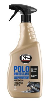 K2 - Prípravok na prístrojovú dosku Polo Protectant BLACK 750ml