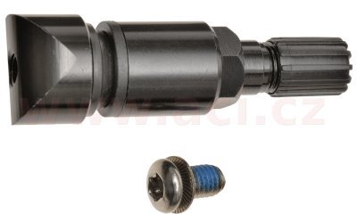 náhradní kovový ventil TPMS CUB, černý