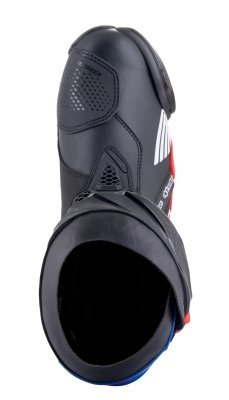 ALPINESTARS - Topánky SUPERTECH R HONDA kolekcia, (čierna/červená fluo/modrá/biela, veľ. 39)