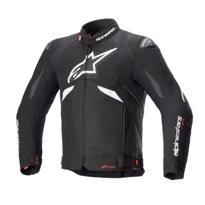 ALPINESTARS - Bunda T-GP R 3 DRYSTAR, (čierna/biela, veľ. 2XL)