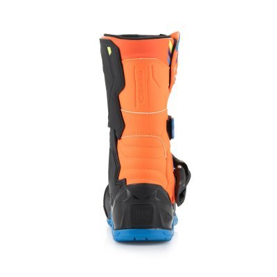 ALPINESTARS - Topánky TECH 3S KIDS, detské (oranžová fluo/modrá/žltá fluo/čierna, veľ. 29)