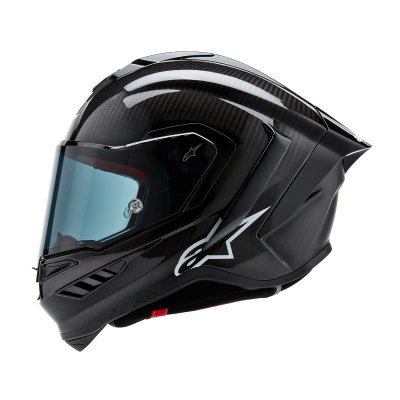 ALPINESTARS - prilba SUPERTECH R10 SOLID, (lesklý karbón/matný karbón, veľ. 2XL)