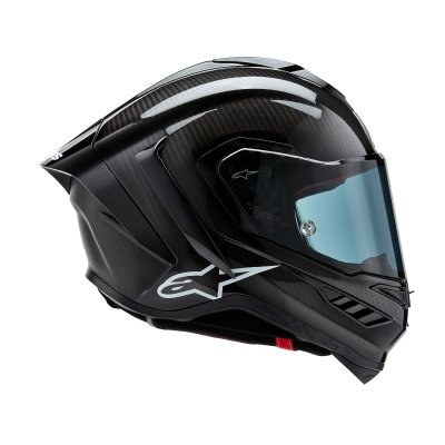 ALPINESTARS - prilba SUPERTECH R10 SOLID, (lesklý karbón/matný karbón, veľ. 2XL)