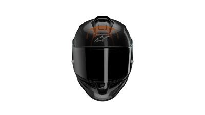 ALPINESTARS - prilba SUPERTECH R10 SOLID, (lesklý karbón/matný karbón, veľ. 2XL)