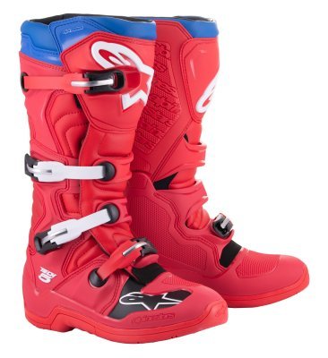 ALPINESTARS - Topánky TECH 5, (červená/modrá/biela/čierna, veľ. 47)