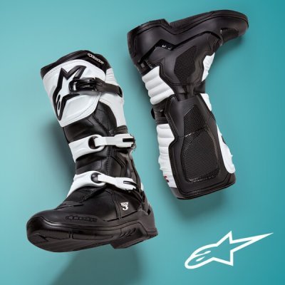 ALPINESTARS - Topánky Tech 3, (čierne/biele, veľ. 47)
