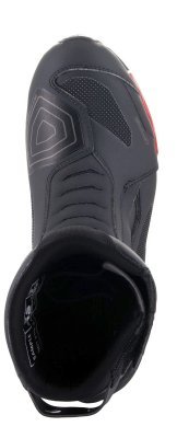 ALPINESTARS - Topánky RT-7 DRYSTAR, (čierna/červená, veľ. 48)