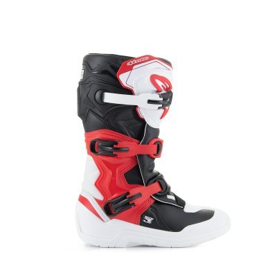 ALPINESTARS - Topánky TECH 3S YOUTH, detské (biela/čierna/červená, veľ. 39)