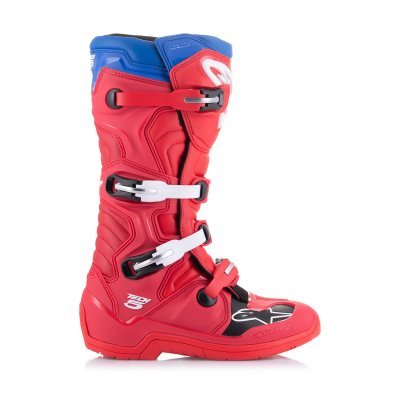 ALPINESTARS - Topánky TECH 5, (červená/modrá/biela/čierna, veľ. 43)